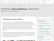 Tablet Screenshot of fatoshistoricos.com
